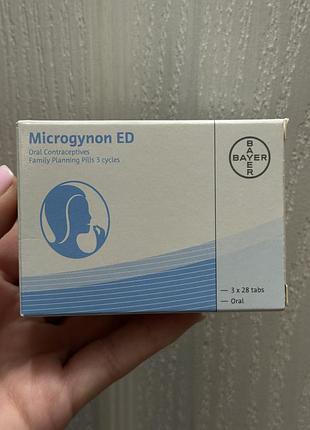 Пероральний комбінований контрацептив microgynon ed від компанії bayer