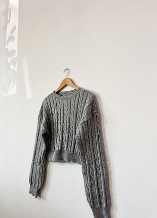 Класний вкорочений светр shein🌿