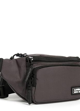 Podium сумка чоловіча на пояс нейлон lanpad 3002 gray
