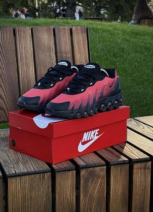 Кросівки чоловічі nike air max dn8 чорно-червоні