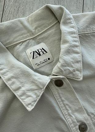 Джинсова куртка zara l 5