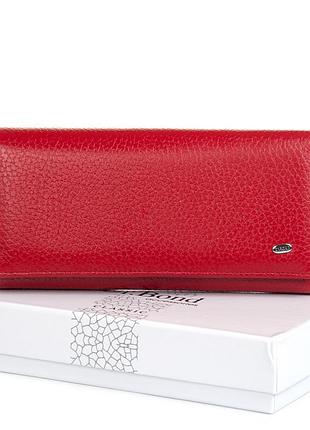 Podium кошелек classic женский кожа dr. bond w501 red
