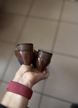 Туфлі броги шкіряні 3