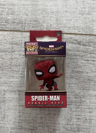 Брелок funko pocket pop! keychain "людина-павук: повернення додому" (spider-man: homecoming) | колекційна фігурка marvel