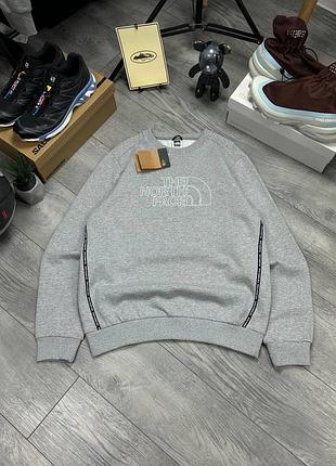 Оригінал світшот чоловічий the north face nf0a7zjadyx m сірий