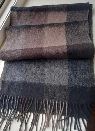 Шарф 🧣 з 💯 вовни,новий стан