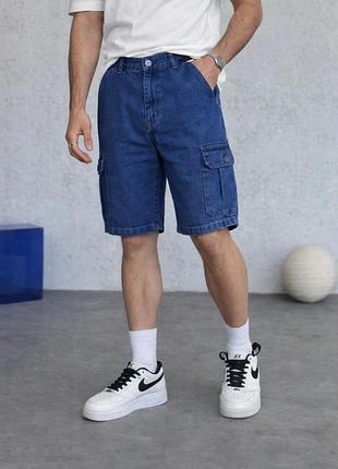Шорти чоловічі🌀 denim liber jeans розмір s(48) бріджи  джинсовые мужские шорты