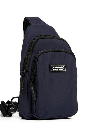 Podium сумка мужская на плечо нейлон lanpad 86803 blue мал