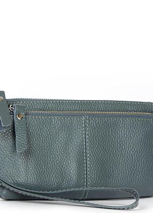 Podium косметичка кожа a-00276 blue