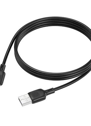 Кабель lightning silicone borofone bx113 lenny 1m. силикон 2