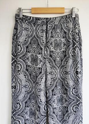 Женские легкие брюки клеш zara 7