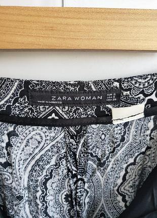 Женские легкие брюки клеш zara 10