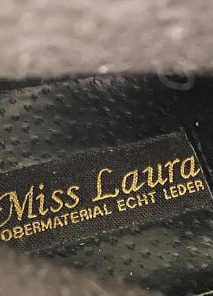 Шкіряні чоботи  miss laura оригінал 6