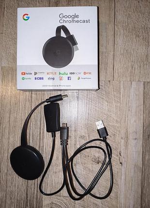 Беспроводной hdmi адаптер anycast (в корпусе chromecast 3) / miracast