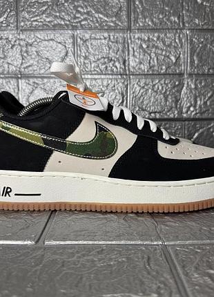 Мужские кроссовки nike air force 1 '07 low retro swoosh hq1967-100