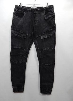 Джинсы - штаны мужские slim jogger оригинал (w34/l32) 086mdg (только в указанном размере, только 1 шт)