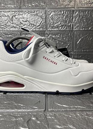 Мужские кроссовки skechers uno stand on air white 73690/wnvr