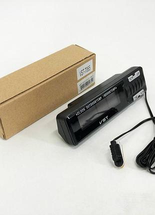Настольные часы с led подсветкой vst-7065, настольные часы с функцией подсветки лед bk-21