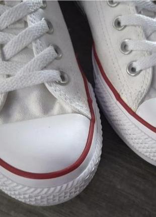 Белые кеды converse конверсы размер 38 4