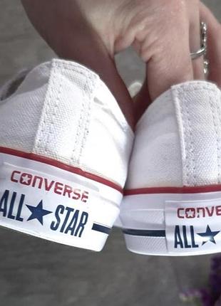 Белые кеды converse конверсы размер 38 3