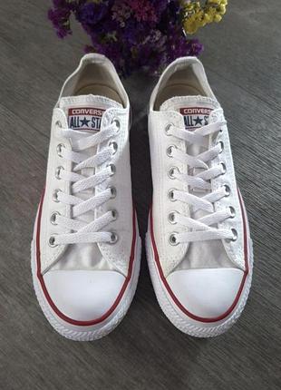 Белые кеды converse конверсы размер 38