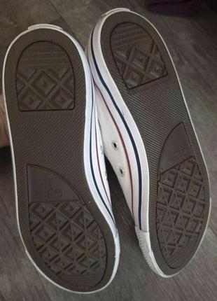 Белые кеды converse конверсы размер 38 8