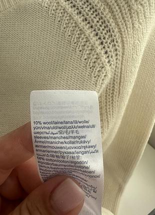 Котонова кофта молочного кольору 8