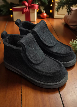 Валенки женские черные. валенки короткие.