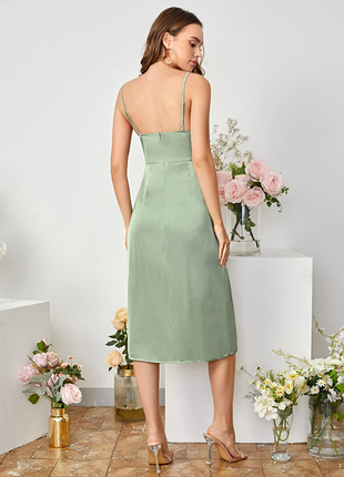 💚 платье с разрезом shein 2