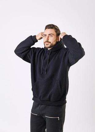Худи унисекс, цвет черный, размер s, m, l