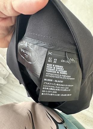 Темно сині брюки prada 6