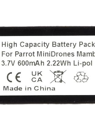 Аккумулятор powerplant parrot minidrones mambo 600mah