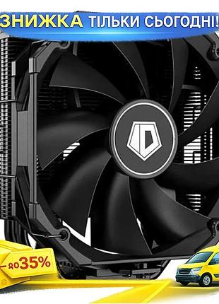 Ku кулер для процессора universal fit id-cooling 180 вт черный башенный охладитель для intel amd без п uni2l_k