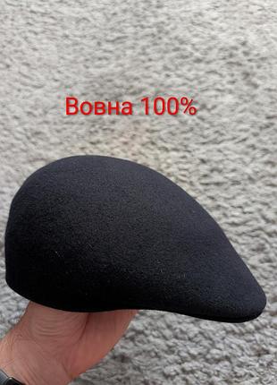 Кепка из натуральной шерсти от marks and spencer, size s(по факту может быть на м на среднюю голову), unisex, состояние идеальное