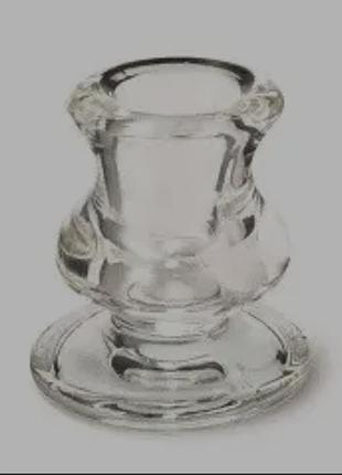 Підсвічник скляний від bolsius (польща)