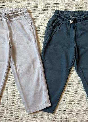 Широкі прямі штани zara брюки на хлопчика і дівчинку