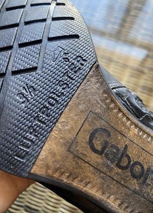 Зимові шкіряні ботильйони gabor оригінал 6