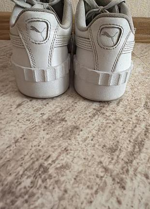 Базові білі кеди puma 2