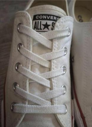 Білі кеди converse конверси розмір 38 6