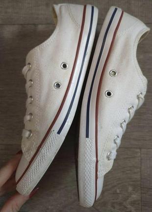 Білі кеди converse конверси розмір 38 5