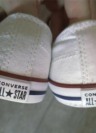 Білі кеди converse конверси розмір 38 7