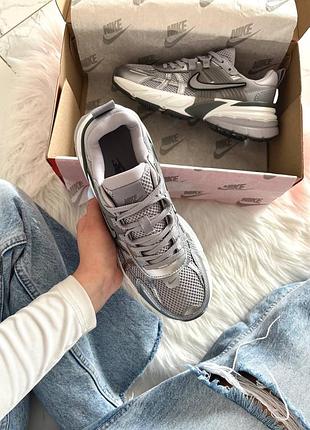 Nike v2k runtekk metallic grey 6
