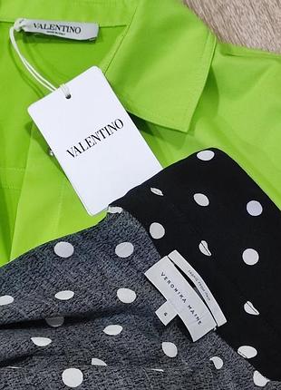 Рубашка шелк валентино valentino 4