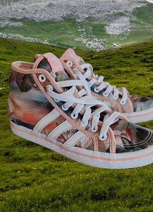 Жіночі високі кеди adidas originals honey mid w.