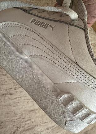 Білі кеди puma 4
