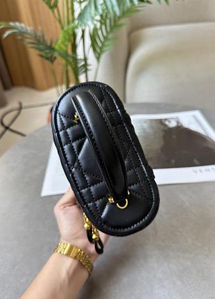 Сумочка caro mini vanity case black/gold🔥 4