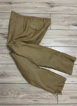 Мужские мотоштаны джинсы чино rokker chino sand schoeller с защитой размер 34х32