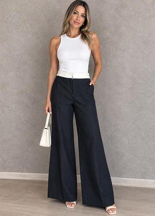 Широкі класичні брюки від max mara