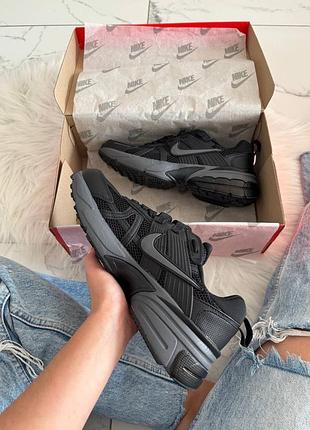Nike v2k runtekk black grey 4
