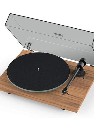 Виниловый проигрыватель pro-ject t1 evo om10 walnut